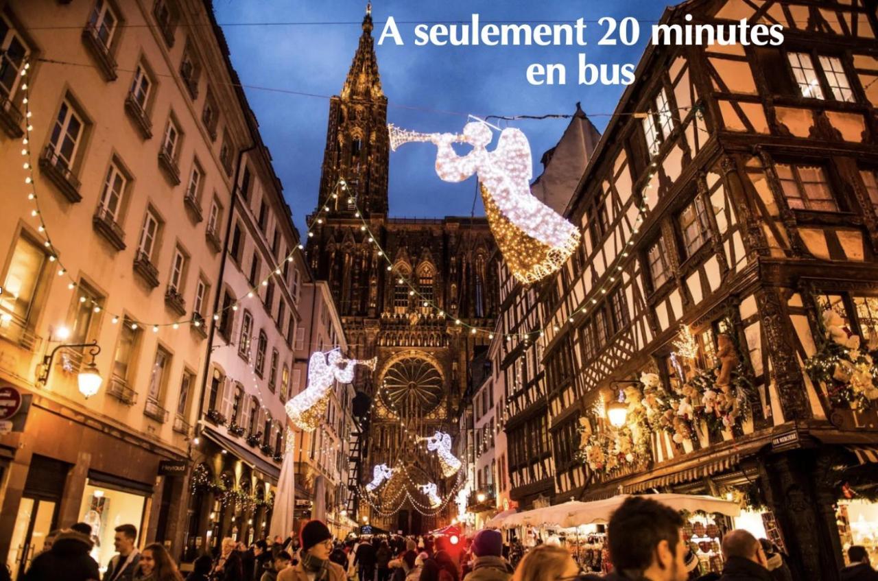 Appartement Rooftop - 5 Min Centre Ville Strasbourg Schiltigheim Eksteriør bilde